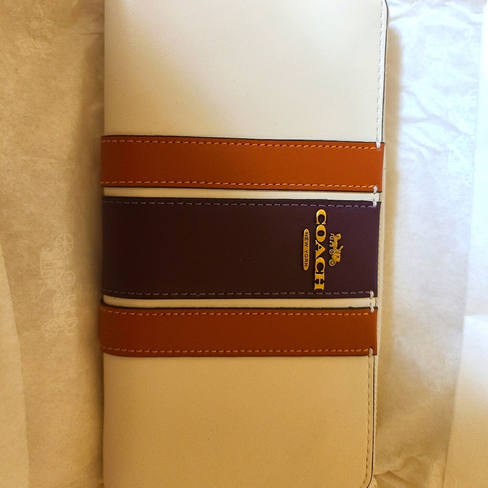 Varisty strap Coach wallet